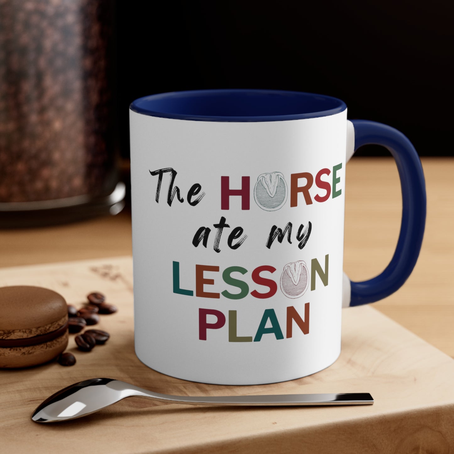 The Horse Ate My Lesson Plan mug 11 oz