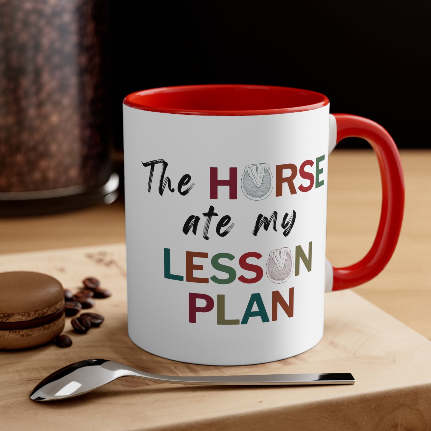 The Horse Ate My Lesson Plan mug 11 oz