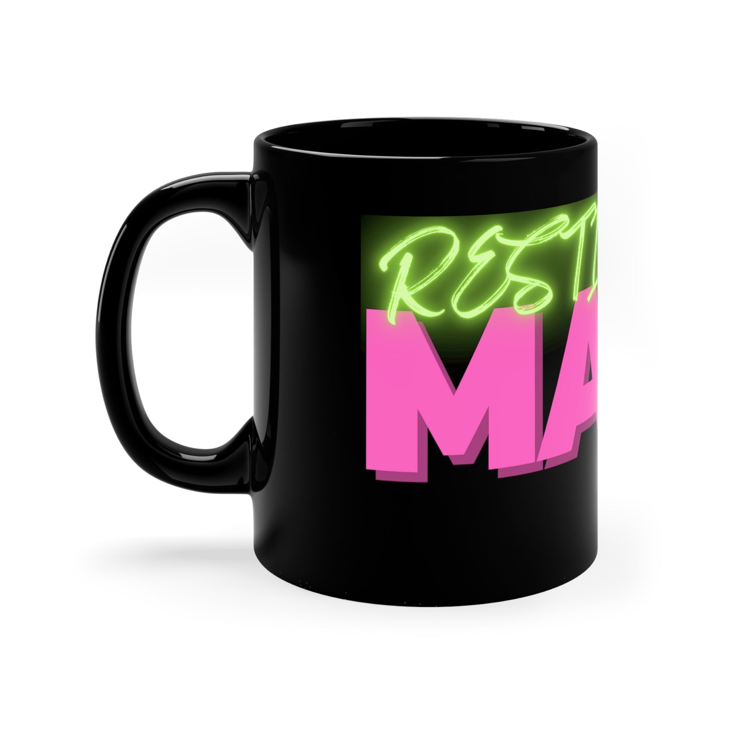 Resting Mare Face mug- 11 oz