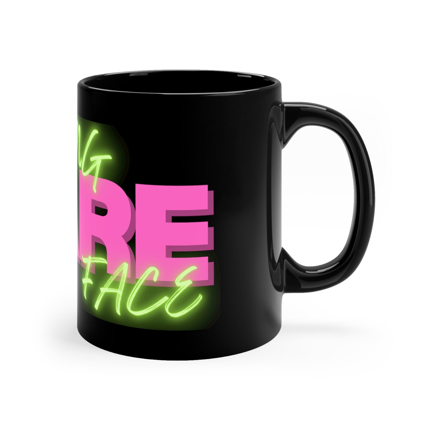 Resting Mare Face mug- 11 oz