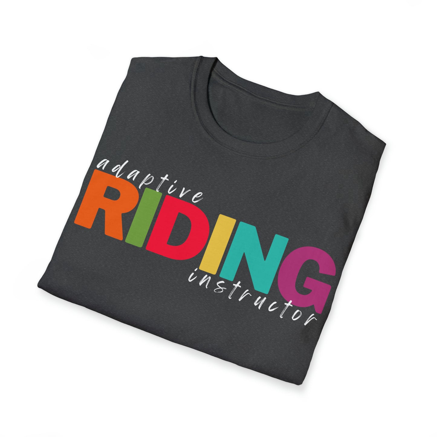 Adaptive Riding Instructor Shirt - Unisex short sleeve t-shirt
