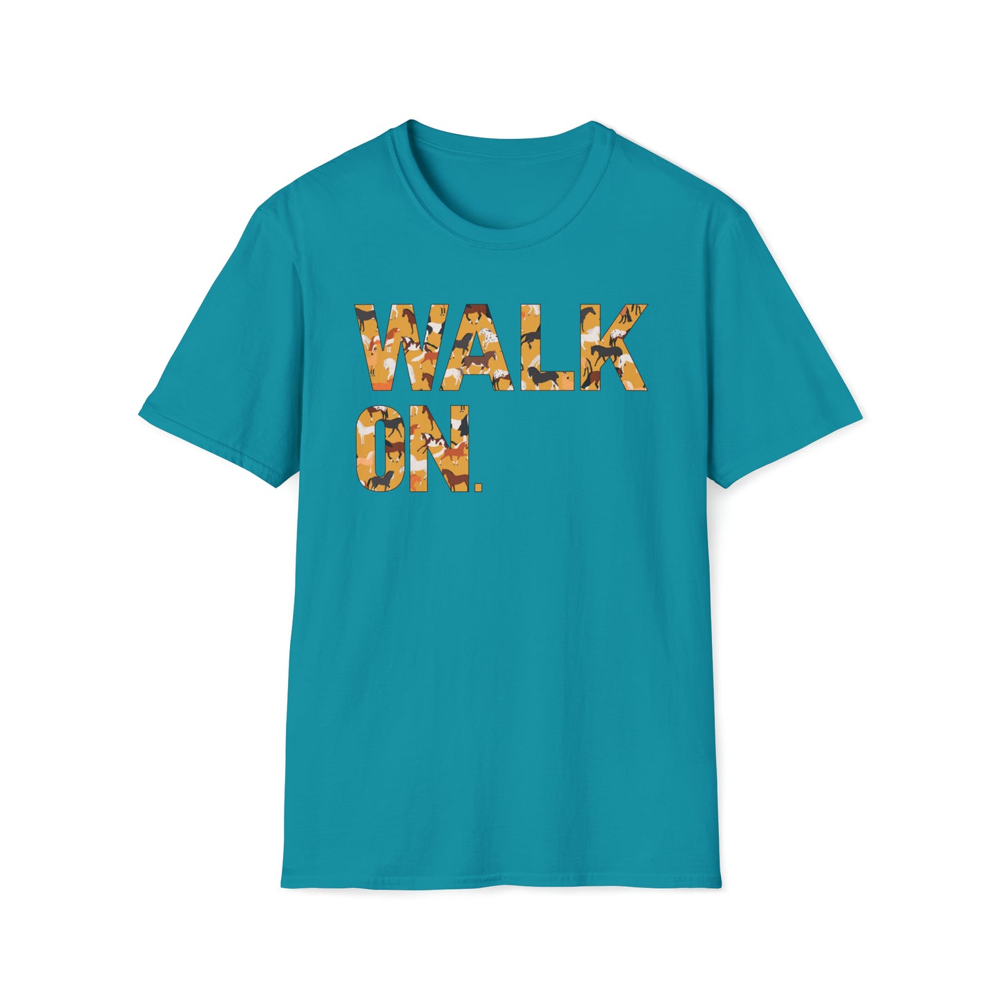 WALK ON - Horse Breeds - unisex short sleeve t-shirt