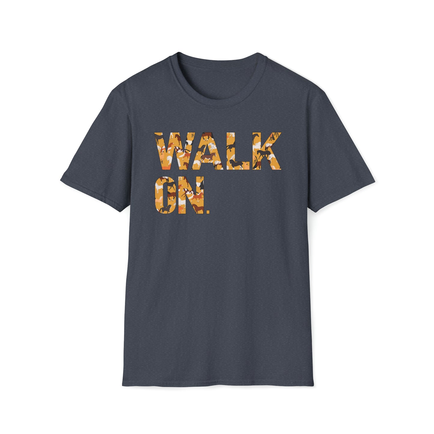 WALK ON - Horse Breeds - unisex short sleeve t-shirt