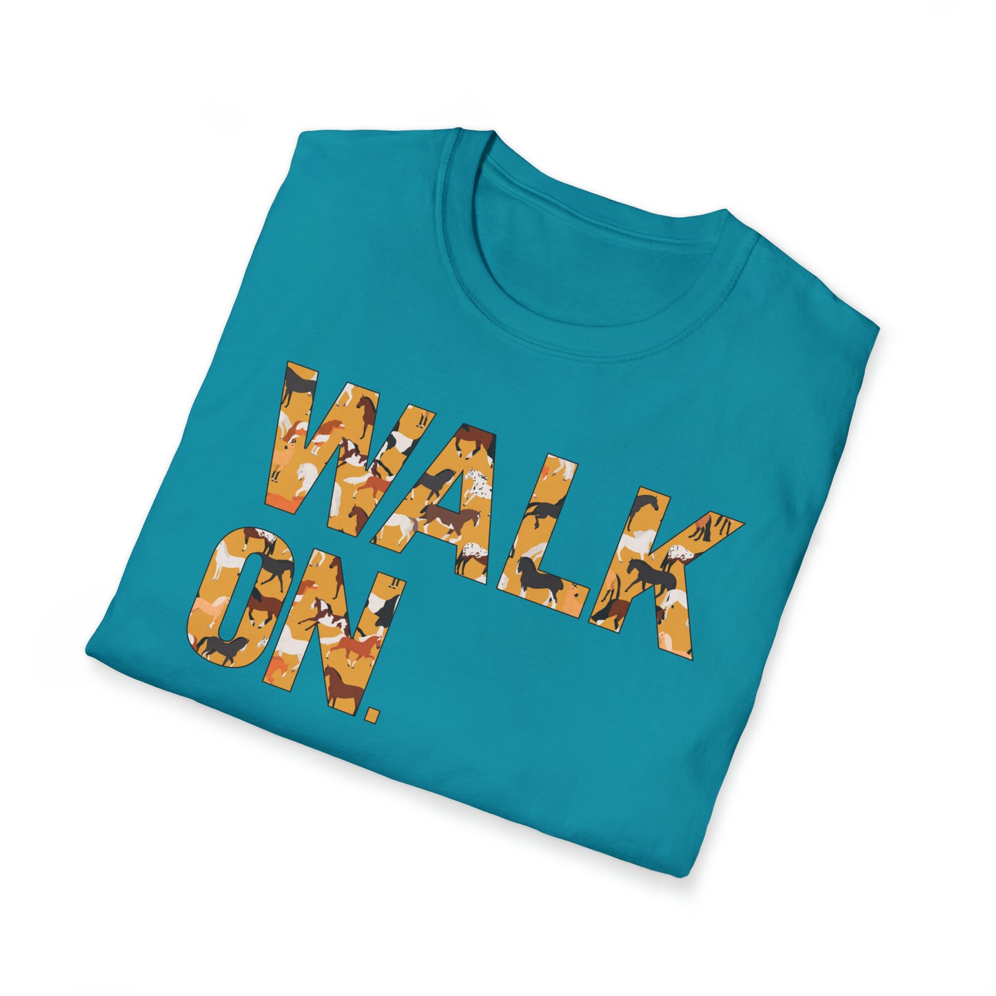 WALK ON - Horse Breeds - unisex short sleeve t-shirt