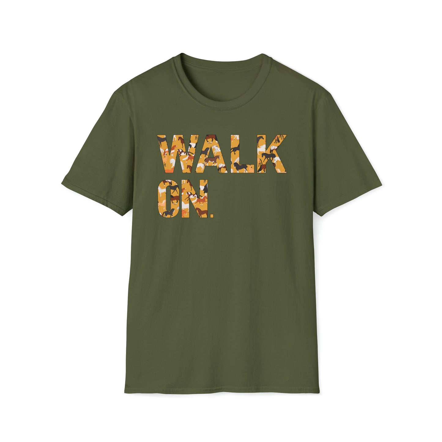 WALK ON - Horse Breeds - unisex short sleeve t-shirt