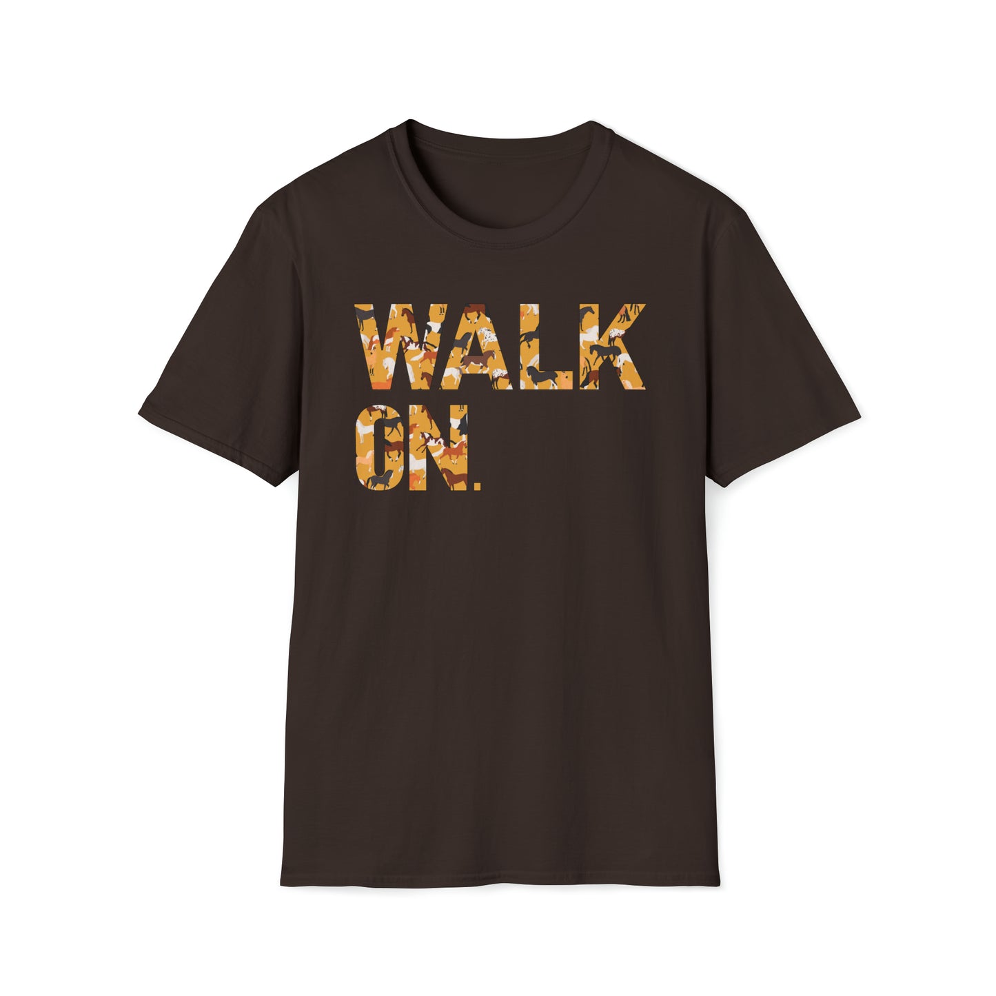 WALK ON - Horse Breeds - unisex short sleeve t-shirt