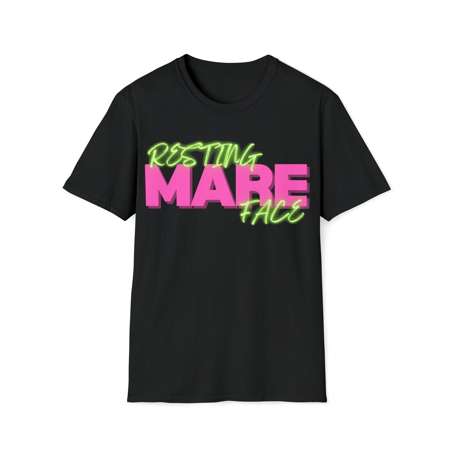 Resting Mare Face shirt t-shirt - unisex short sleeve t-shirt