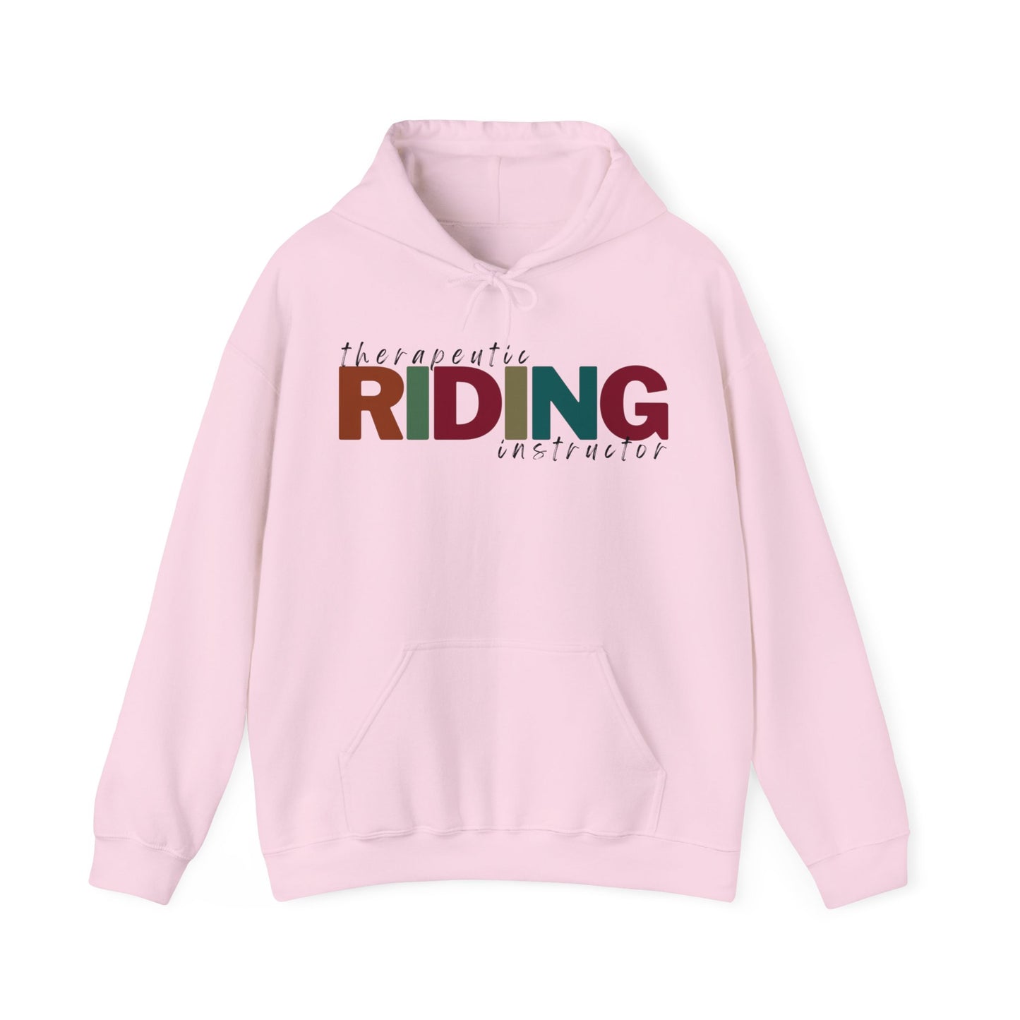 Therapeutic Riding Instructor hoodie- unisex fit hooded sweatshirt