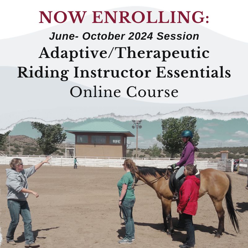 Online Course: Adaptive/Therapeutic Riding Instructor Essentials